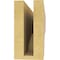 Ekena Millwork 3"W x 18"D x 6"H Thin Garner Rough Cedar Woodgrain TimberThane Corbel, Primed Tan CORUR03X18X06GARRCPR - alternate 6